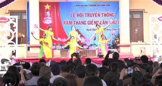 (demo) Vĩnh Sơn: Thôn Huỳnh Thượng tổ chức Lễ hội Rằm tháng Giêng